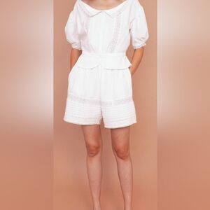 NWT Meadows Caspian Lace Shorts